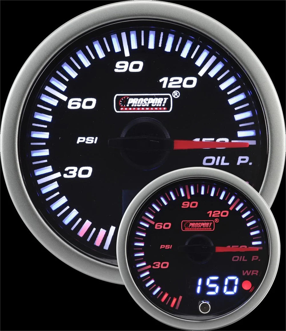 Prosport JDM Series Oil Pressure Gauge