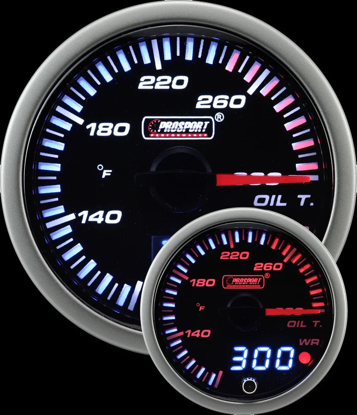 Prosport JDM Series Oil Temp Gauge