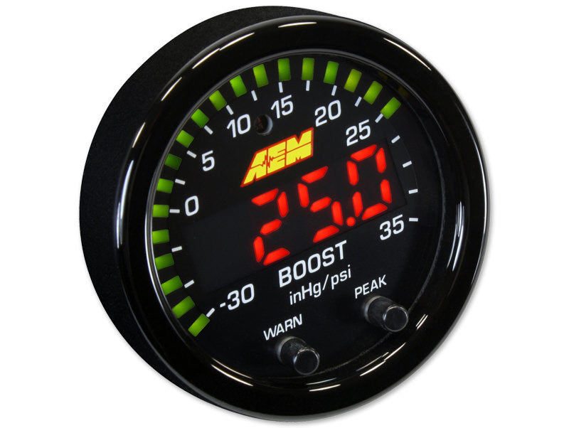 AEM X-Series Boost Gauge -30-35 PSI
