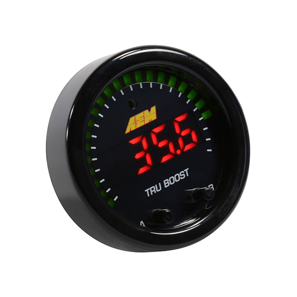 AEM Tru-BoostX Programmable Gauge w/Boost Controller