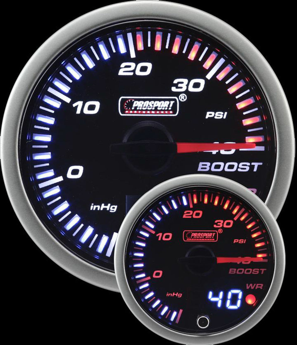 Prosport JDM Series Boost Gauge