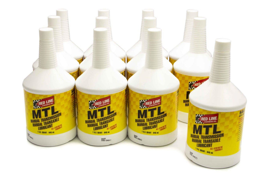 Red Line MTL 75w80 Gear Oil 1qtX12